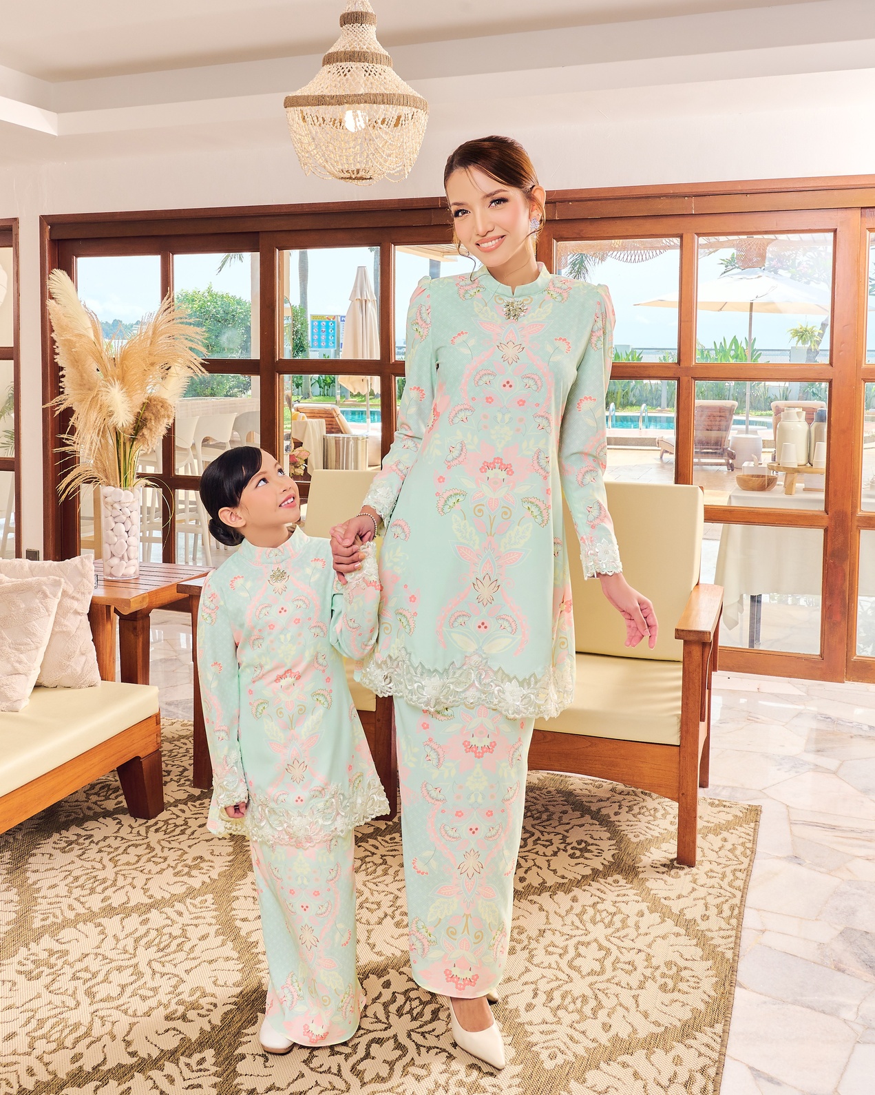 LEILA KURUNG - MINT GREEN